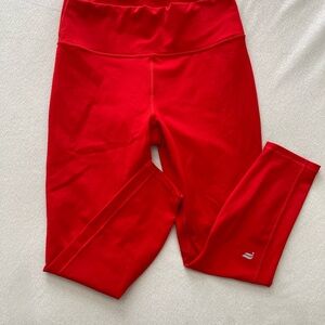 Fabletics Bright Red Leggings 7/8